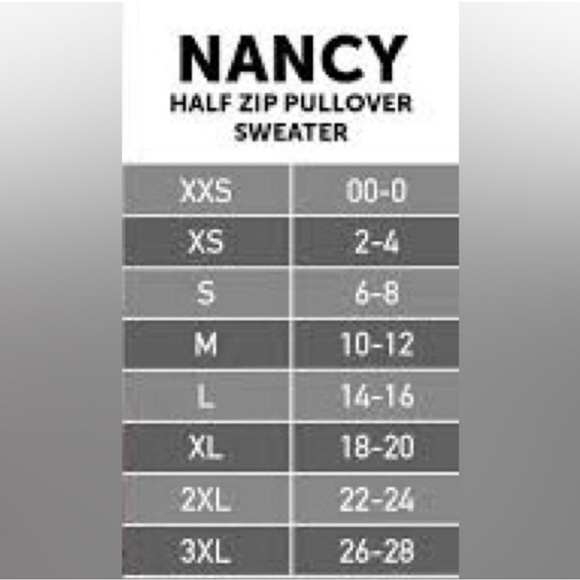 NWT - LuLaRoe Nancy Half Zip Pullover Jacket - Picture 6 of 6